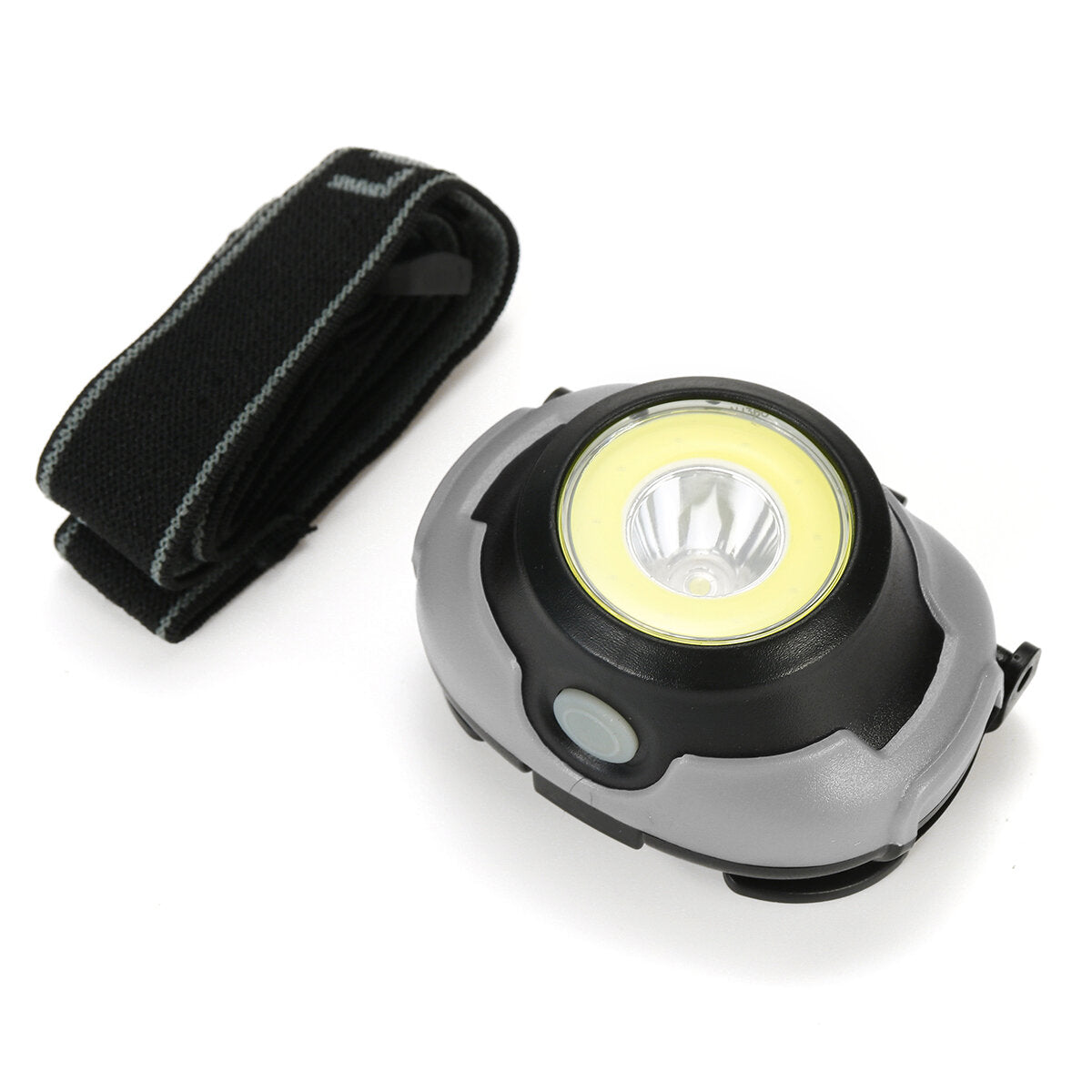 COB+LED Headlight Flashlight 3 Modes 100m Distance EDC Torch Work Lamp Running Cycling Hunting
