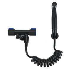 Handheld Bidet Sprayer for Toilet Stainless Steel Diaper Bidets Attachment Dual Function Shattaf with Hose