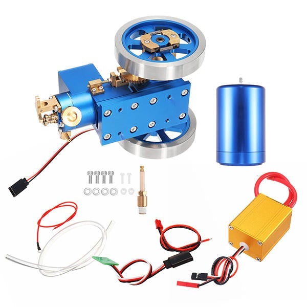 Stirling Engine Full Metal Combustion Engine Hit & Miss Gas Model Engine Gift Collection Toy
