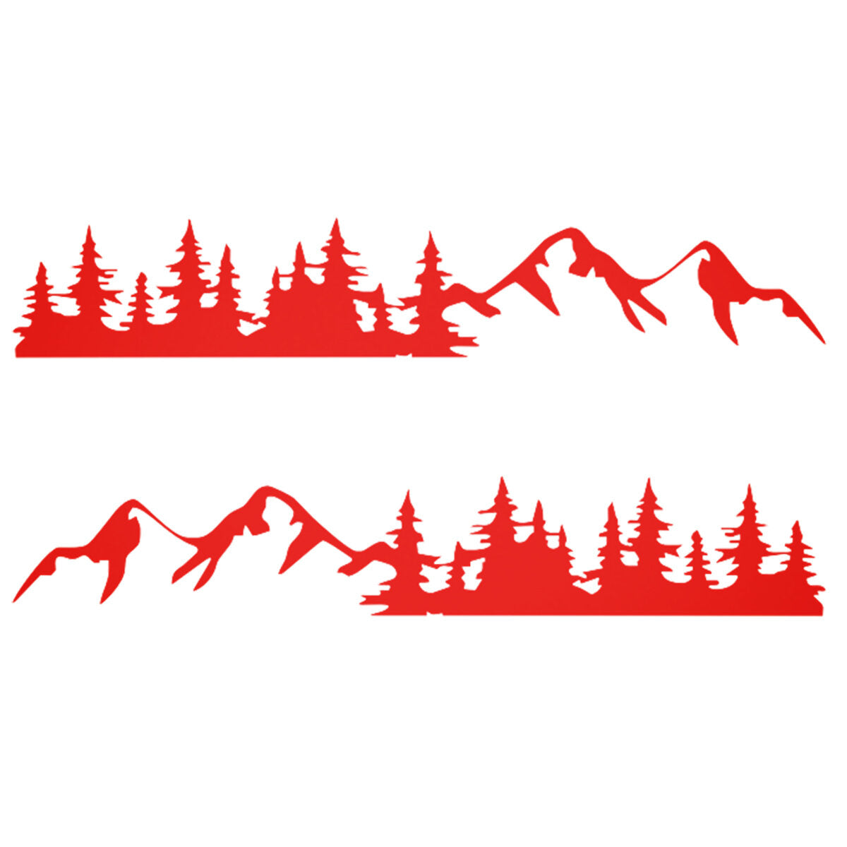 Car Side Body Sticker Decal Mountains For RV SUV Camper Motorhome Van Caravan