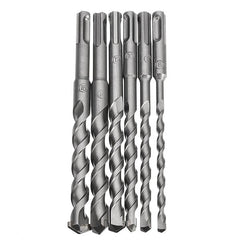 6Pcs 6 to 16mm Electric Hammer Drill Bit Set 160mm Carbide Tip SDS Plus Shank Concrete Bits