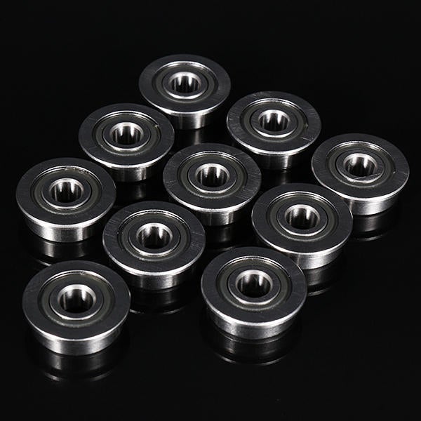 10pcs 5x14x5mm Flange Ball Bearings Flange Size 16x1mm Ball Bearing