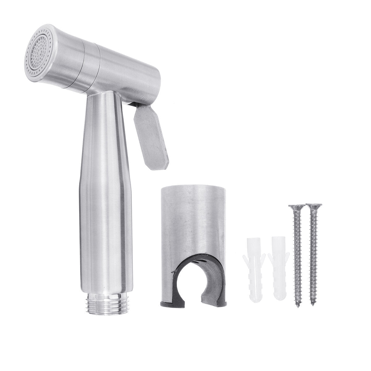 Toilet Handheld Bidet Sprayer Two Function Shower Faucet Stainless Steel