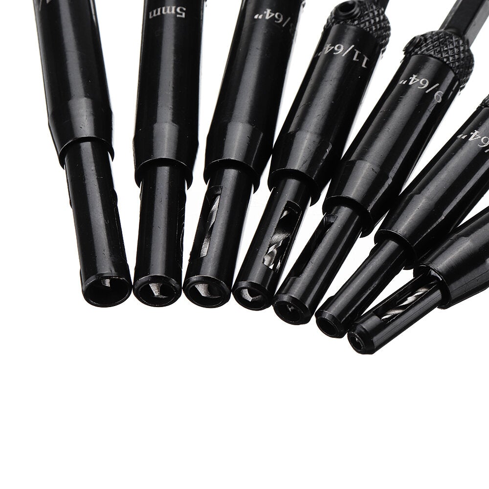 Aluminium Alloy Self Centering Door Hinges Drill Bit Hole Puncher Reaming Tool Countersink Drill Bit