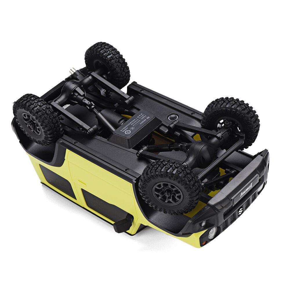 For Suzuki Jimny Sierra Yellow Intelligent 1:16 Proportional 4WD App Control RC Car Vehicles Model
