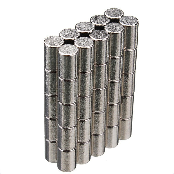 50pcs N52 Strong Cylinder Magnets Rare Earth Neodymium 4*6MM