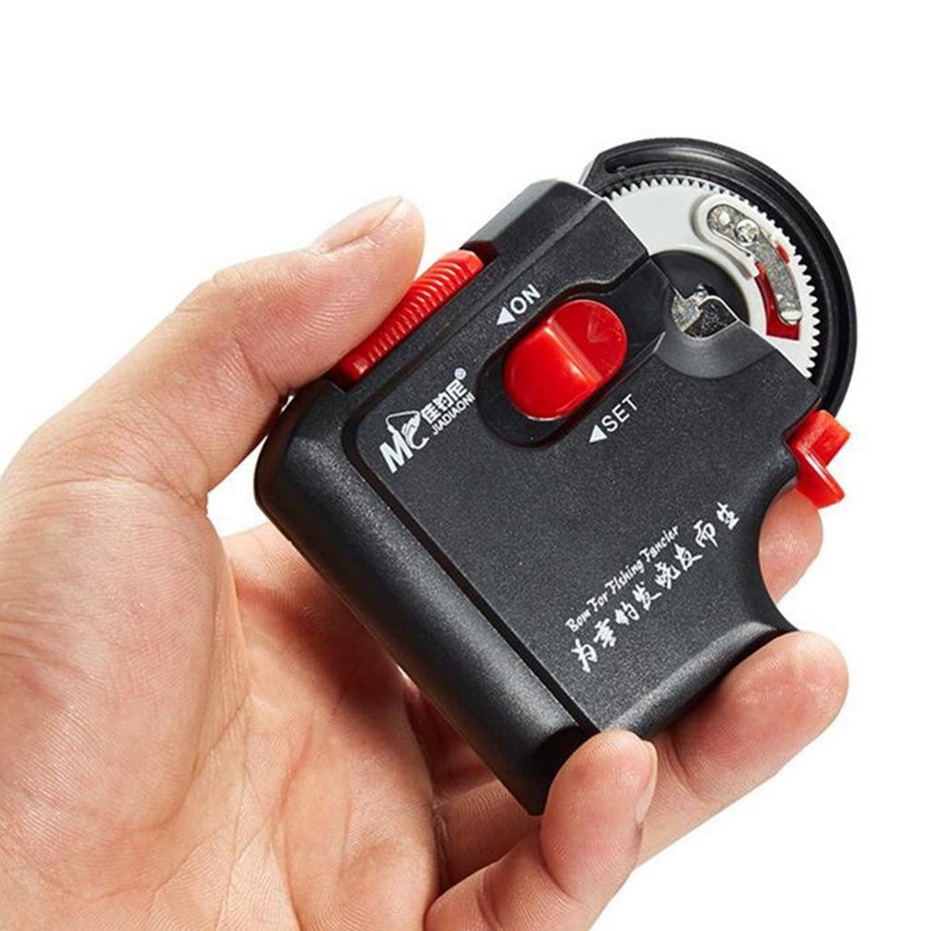 ABS Black Green Electric Fishing Hook Tier Automatic Tying Fishing Hook Device