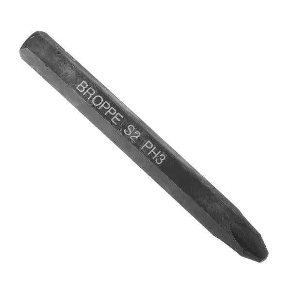 3pcs Cross Impact Screwdriver Bits 8mm Hex Shank 80mm Cross-Screwdriver Bits Set