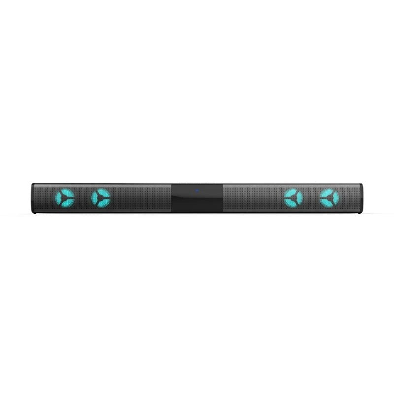 Bluetooth Speaker Light Soundbar Home Theater 20W Wall Speaker Column Subwoofer with FM AUX Music Center Box for TV Computer