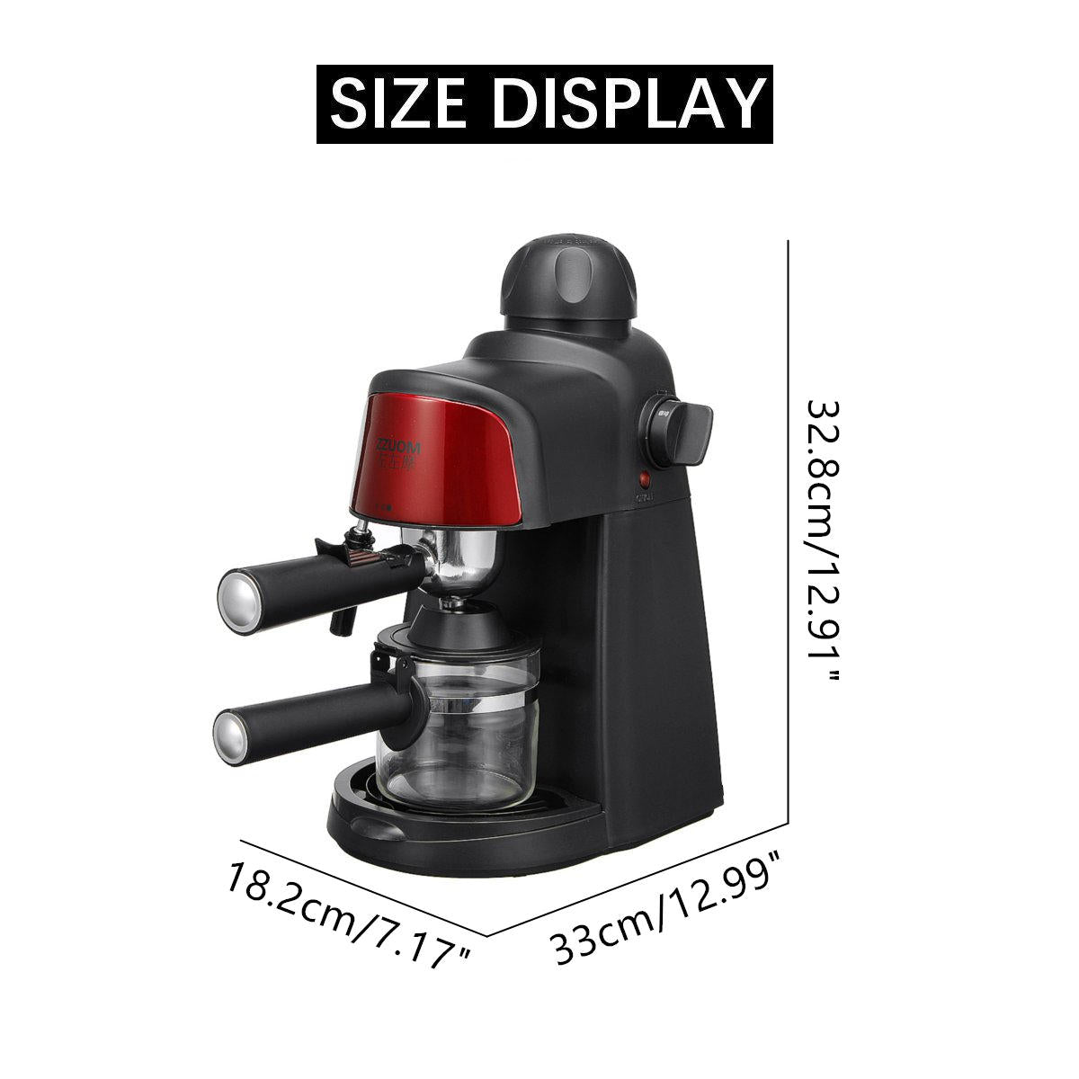 800W 50HZ 220V Coffee Maker Machine for Making Coffee Steam Milk Foam Maker