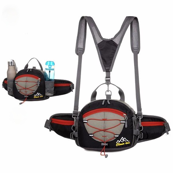 Outdoor Sport Unisex Waist Cycling Mountaineering Hiking Camping Travel Bags