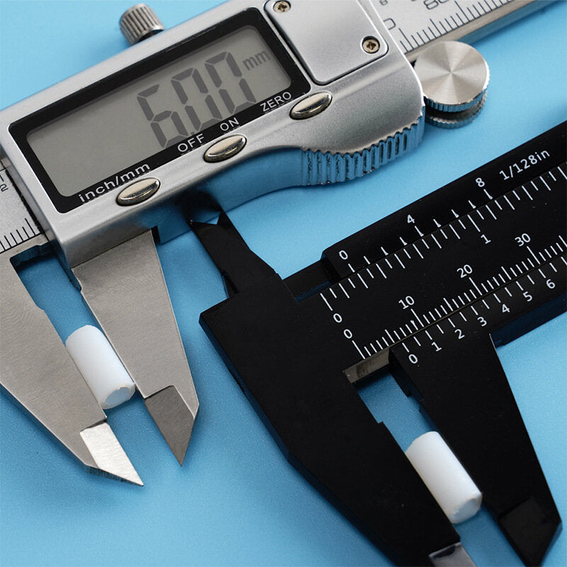 Plastic Vernier Caliper Household Mini Bracelet Jade Jewelry Measuring Ruler Tool for 3D Printing