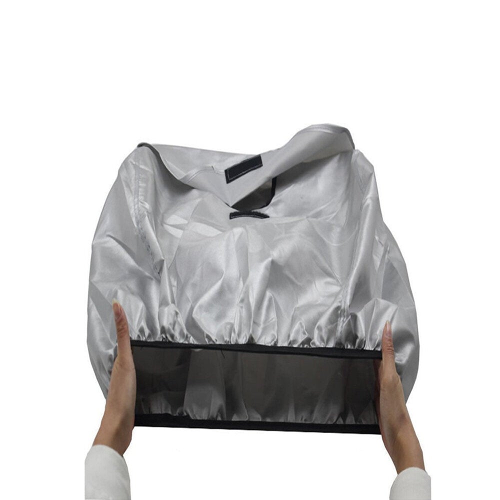 Silver Generator Cover Engine Dust Cover Outdoor Generator Engine Cover