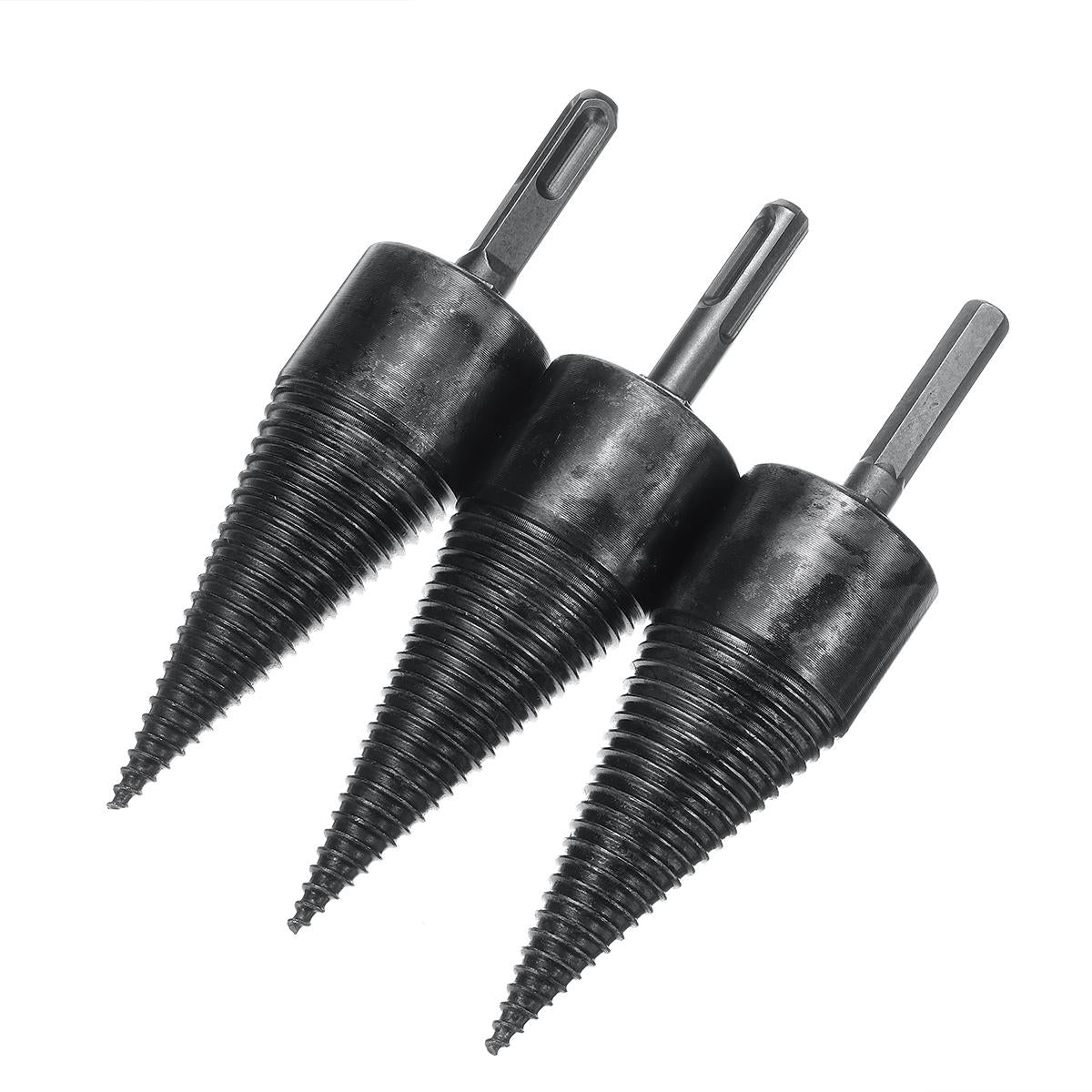 42mm High Speed Steel Firewood Splitting Drill Bit Hard Wood Cone Splitter