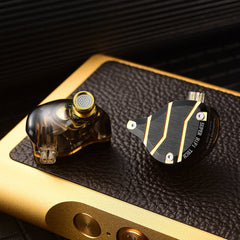 Metal In-Ear Earphone Bass Hi-Fi Headset Monitor Earbuds Noice Cancelling 3.5mm Wired Headphones with Mic