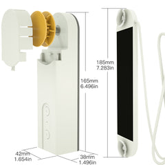 DIY Smart Motorized Chain Roller Blinds Curtain Shade Shutter Drive Motor Powered By Solar Panel and Charger Bluetooth APP Control