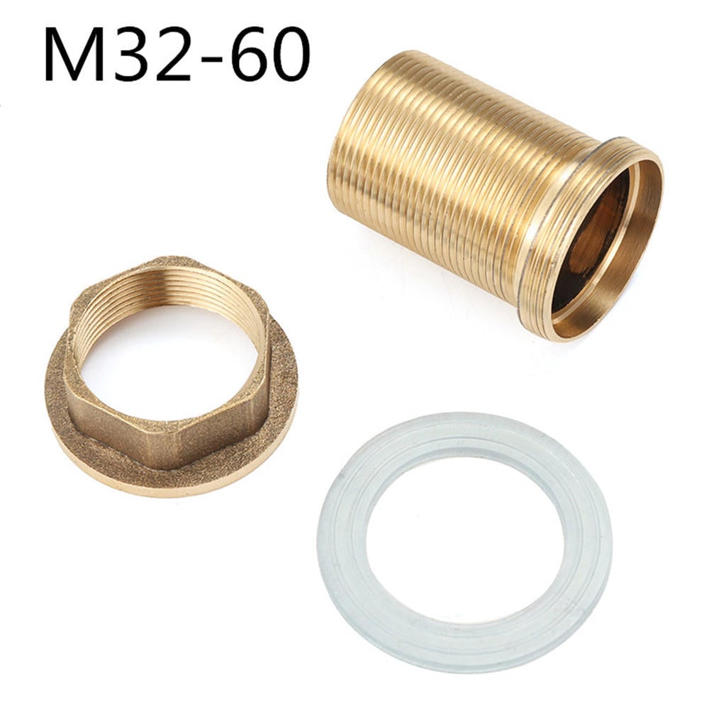 Kitchen Basin Mixer Tap Repair Fitting Kit Faucet Threaded Brass Tube Nut Parts