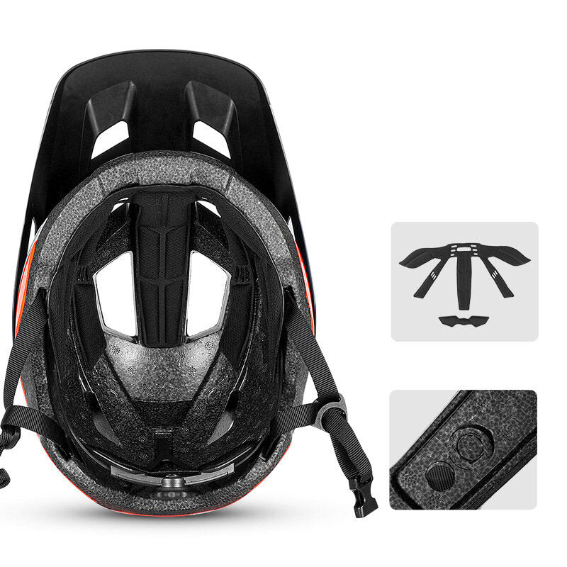 Bicycle Helmet Cycling Helmet Adjustable Comfortable Mountain Road Bike Protective Helmet Outdoor Cycling Equipment