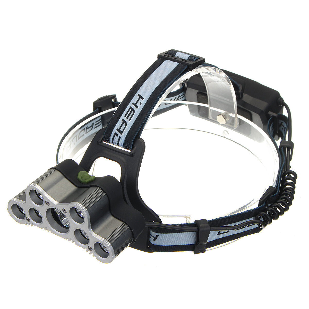 7xLED T6 Zoomable Headlamp 6 Modes Torch Lamp USB Rechargeable 18650 Battery Work Lantern Outdoor Cycling Camping