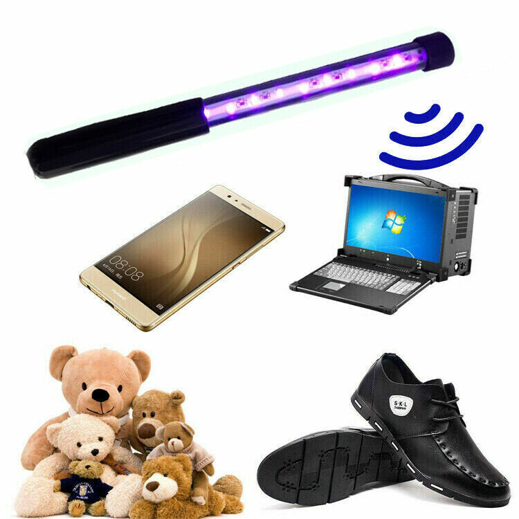 UV-C Light Germicidal UV Lamp Mini Sanitizer Travel Wand Without Chemicals for Hotel Household Wardrobe Toilet Car Area