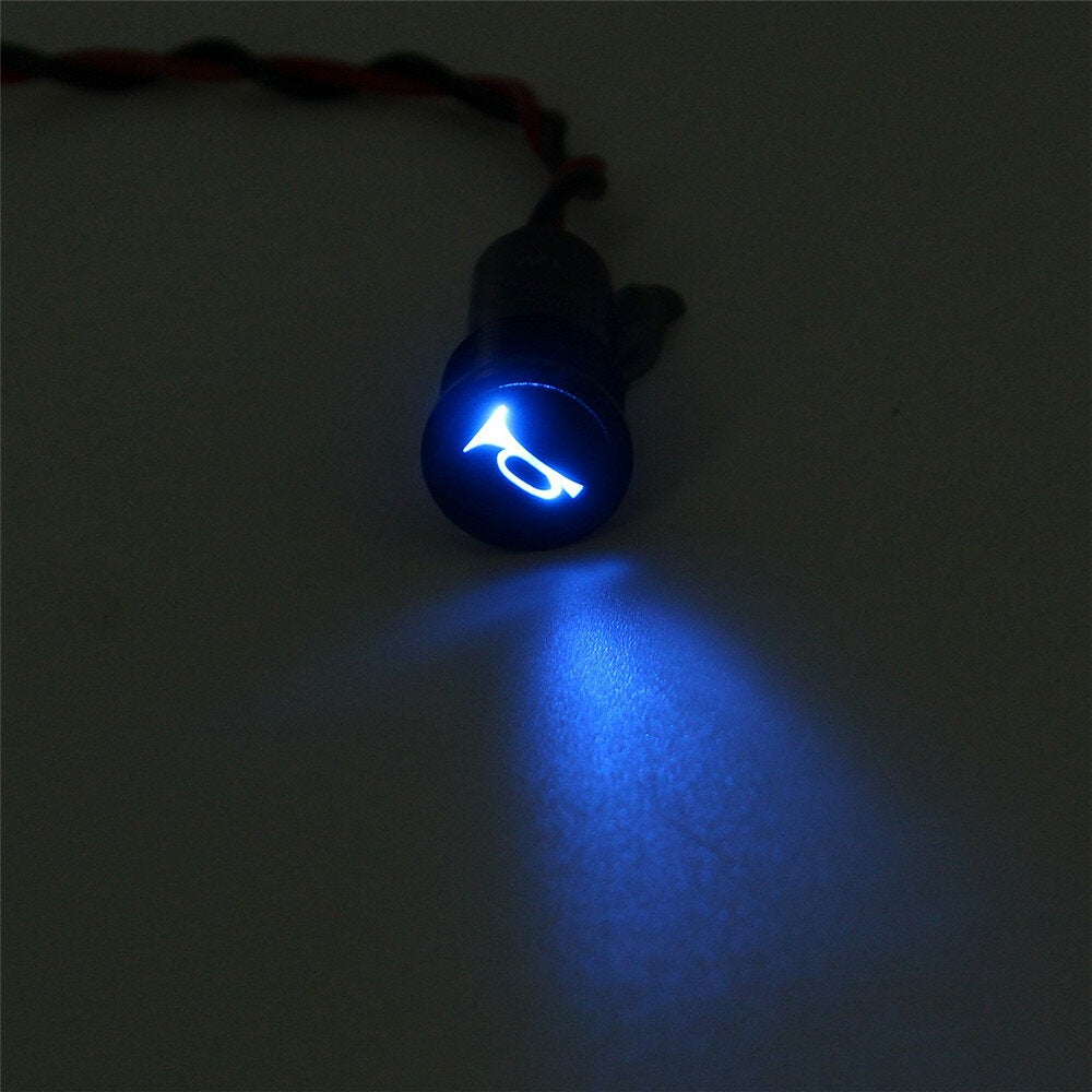 12 8mm LED Dash Panel Warning Light Indicator Lamp With Line And Symbol For Car Boat