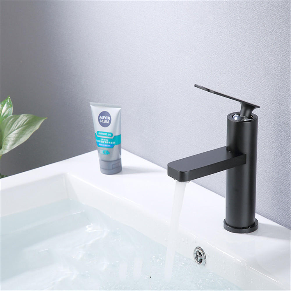 Home Kitchen Bathroom Basin Sink Water Faucet Single Handle Hot Cold Mix Faucets Wash Tap