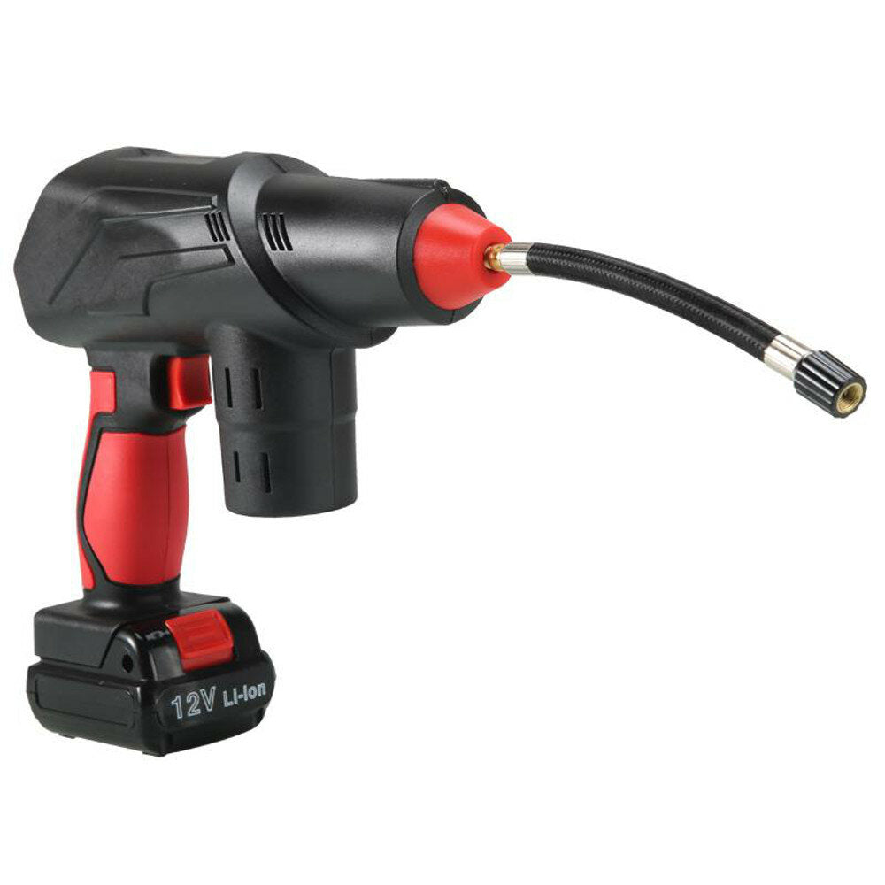 150PSI 6High Speed Air Compressor Pump Digital Tire Inflator Cordless Rechargeable for Car Motorcycle Bicycle Ball Swimming Ring