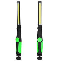 Rotated Foldable Magnetic USB Rechargeable COB LED Flashlight COB Work Light