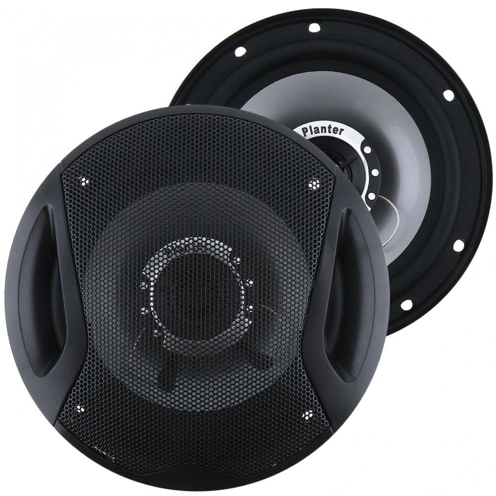 2pcs Bakeey 6.5 Inch 12V 400W Car Hi-Fi Coaxial Speaker Vehicle Door Auto Audio Music Stereo Full Range Frequency Speakers for Cars