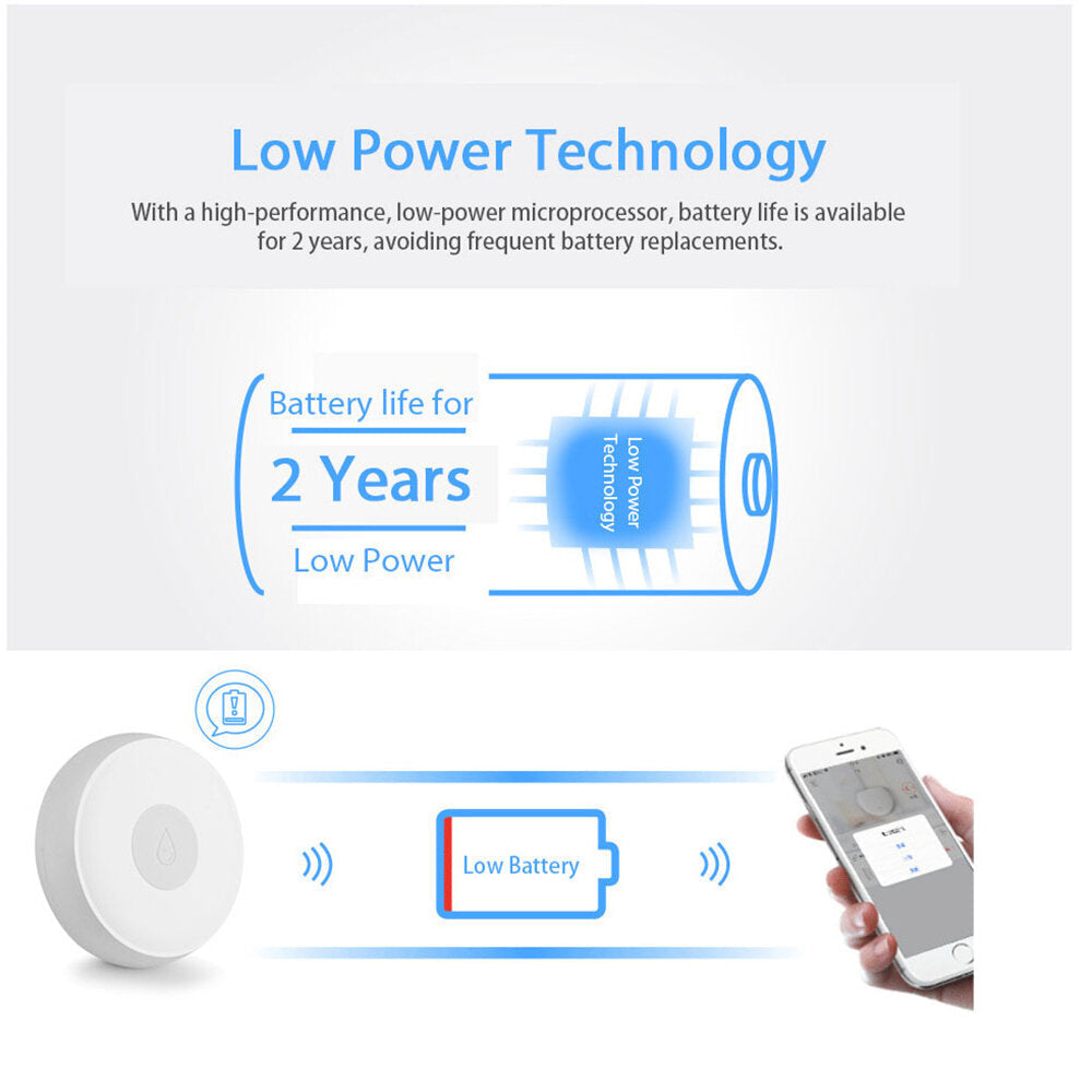 Water Level Detector Smart Home EWelink Water Detector Sensor