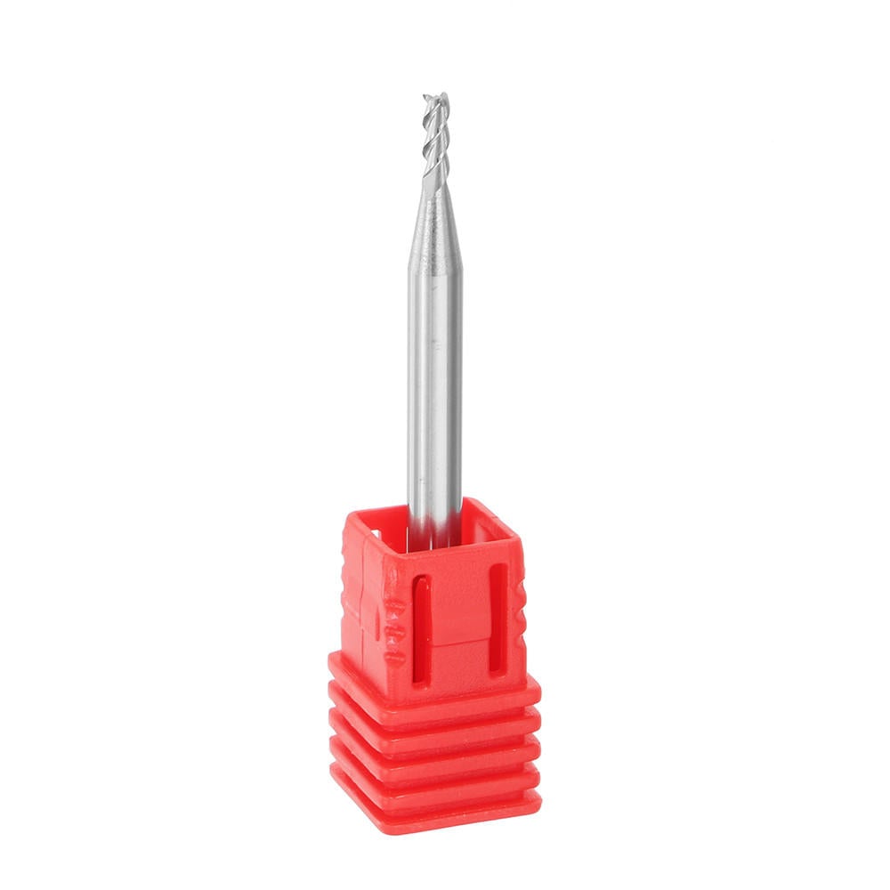 10pcs 2mm HRC58 3 Flutes End Mill Cutter Tungsten Carbide CNC Milling Tool for Aluminum