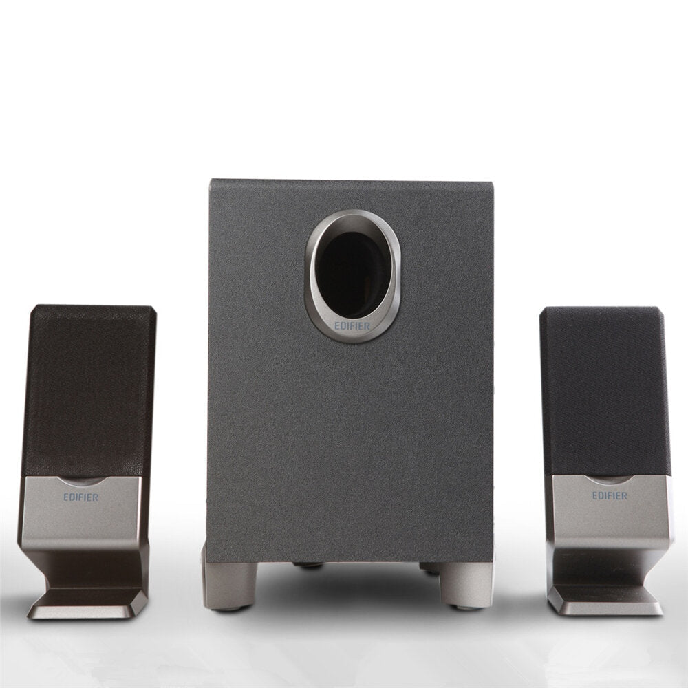 2.1 Channel Multimedia Speaker MDF 4-inch Subwoofer Hi-Fi Stereo Bass 3.5mm Audio Computer Speakers with EU Plug