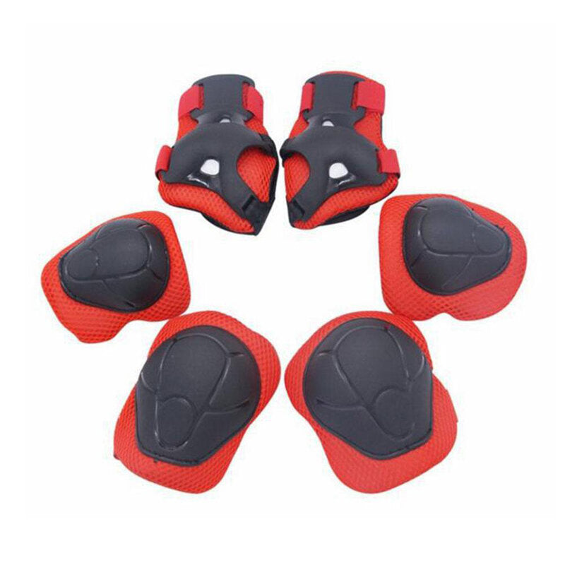 Children Sports Protective Gear Safety Knee Elbow Palm Guards Equipment For Bike Cycling
