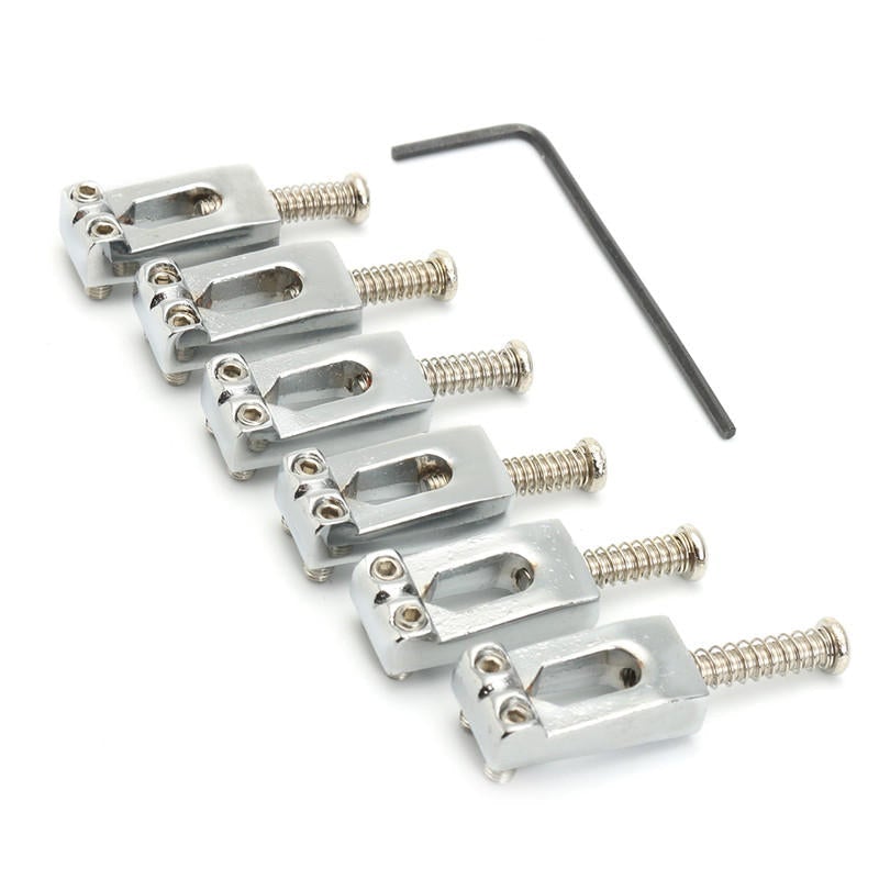 Guitar Bass Callaham Strat Bridge Saddles Set for Fender Vintage Stratocaster Mexican