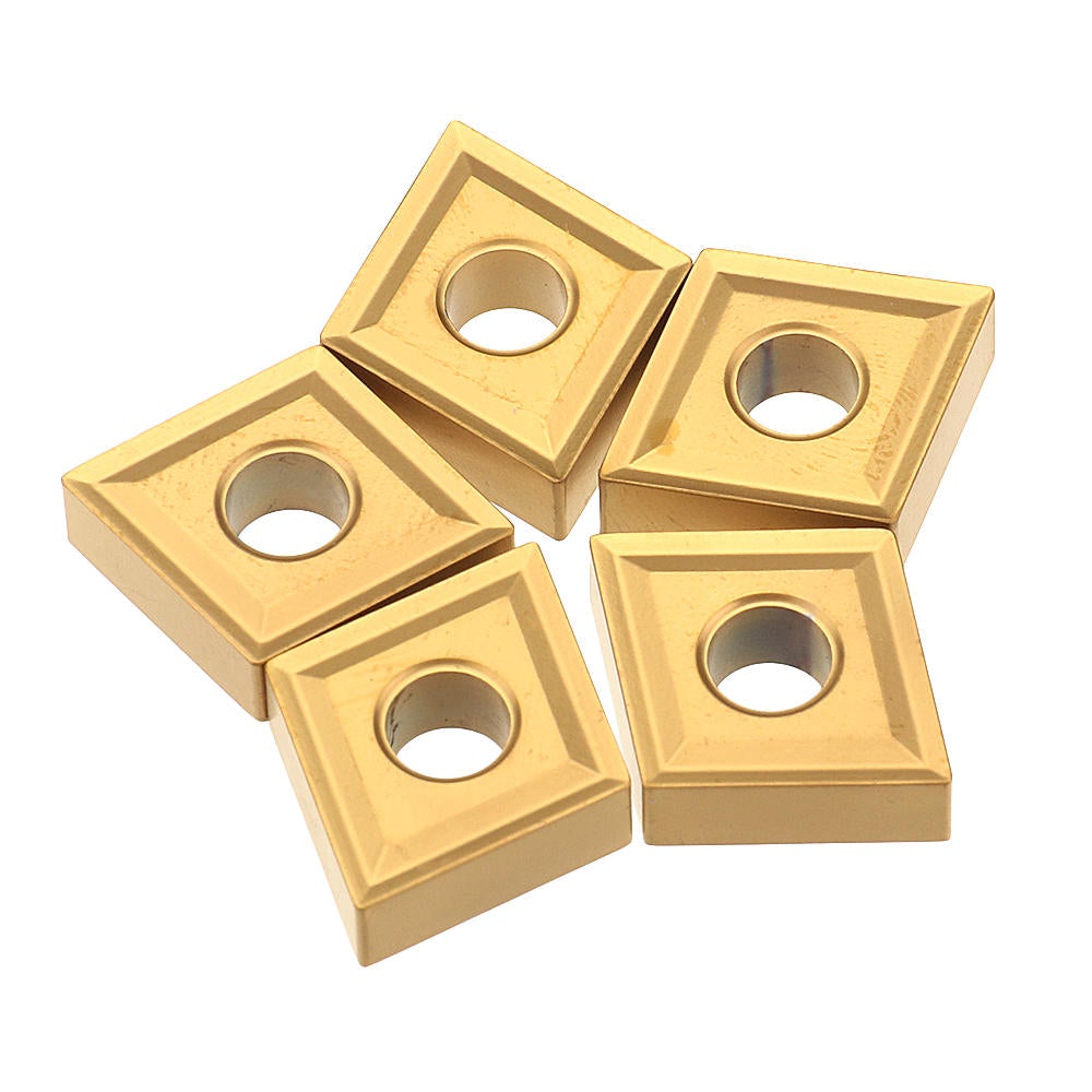 10pcs CNMG120404 MS CVD External Turning Tool Carbide Insert Cutting for DCLNR/L