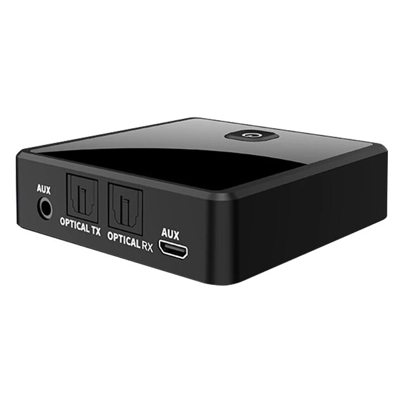 Bluetooth 5.0 Transmitter Receiver Adapter 3.5mm SPDIF Digital Optical Wireless Adapter for TV Home Stereo