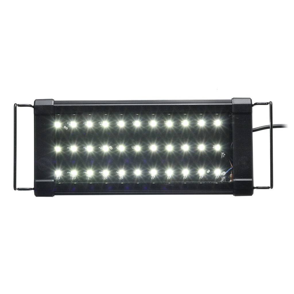 30/40/60/90cm LED Aquarium Fish Tank Light Stepless Dimming SMD2835 Water Grass Lamp AC100-240V