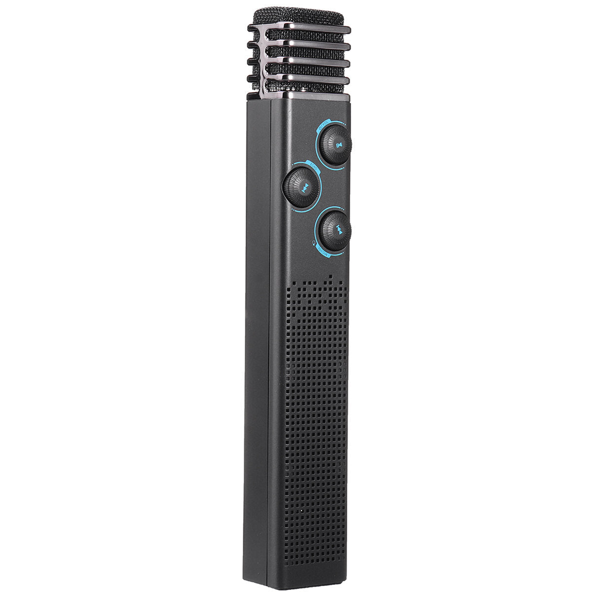 3-IN-1 Bluetooth Microphone 2*10W Hi-Fi Stereo Wireless Speaker 4000mAh Portable Karaoke Mic Recorder
