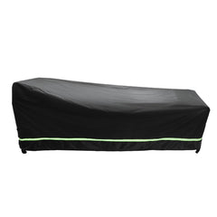 Lounge Chair Cover Furniture Cover Waterproof Dustproof Table Chair Protector with Handles Reflective Tape Strip Windproof Buckles