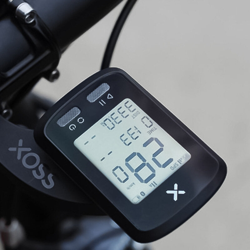 GPS Wireless Bicycle Computer IPX7 Waterproof 25h Battery Life Built-in Barometer Odometer Bicycle Speedometer