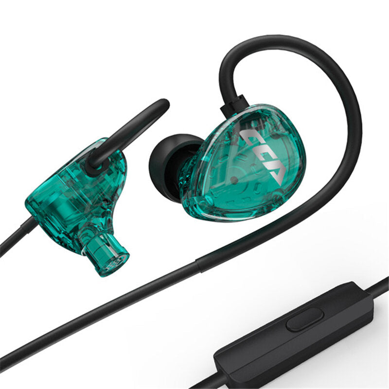 Wired Headphones Stereo Noise Reduction 10mm Dynamic Driver HD Earphone 3.5mm Gaming In-Ear Earbud with Mic