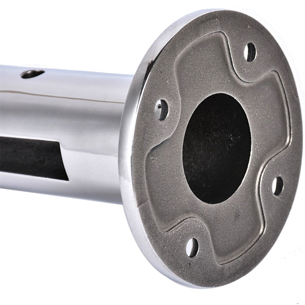 304 Stainless Steel Swimming Pool Floor Glass Glamps Balustrade Railing Post For Balcony Garden Deck Ground Handrail Accessories