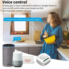Smart Switch Automation Circuit Breaker App Remote Control Voice Control Works with Alexa Google Home