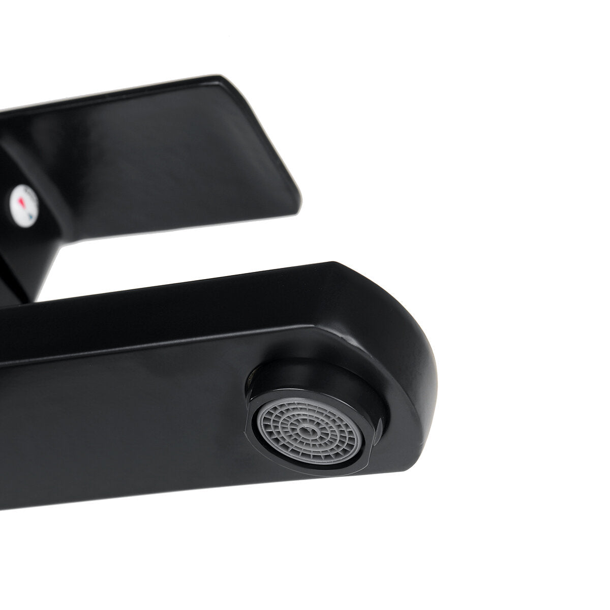 Black Bathroom Sink Faucet Basin Cold/Hot Mixer Tap Single Handle