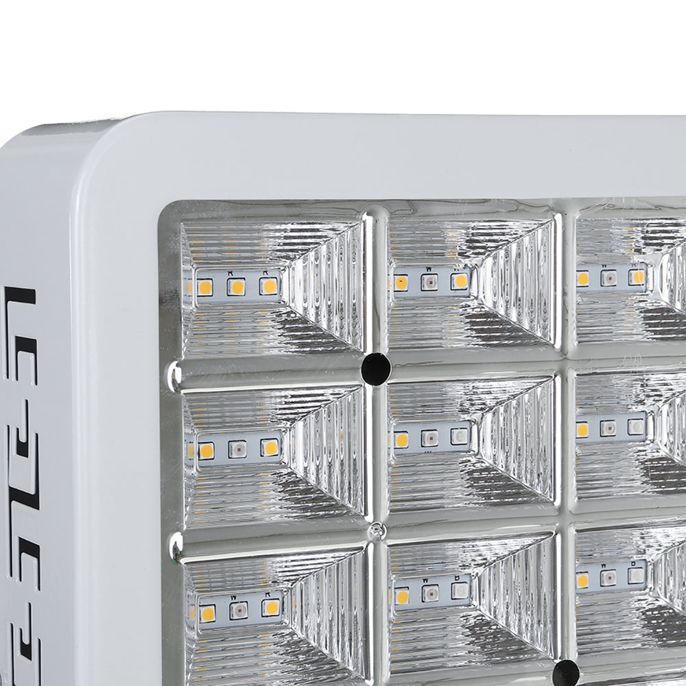 130LED Dimmable Grow Light Full Spectrum Veg Plant Lamp Timing Remote