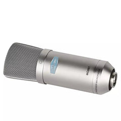 Professional Large Diaphragm FET Studio Condenser Recording Microphone for Live Broadcast with Shock Mount Carry Case