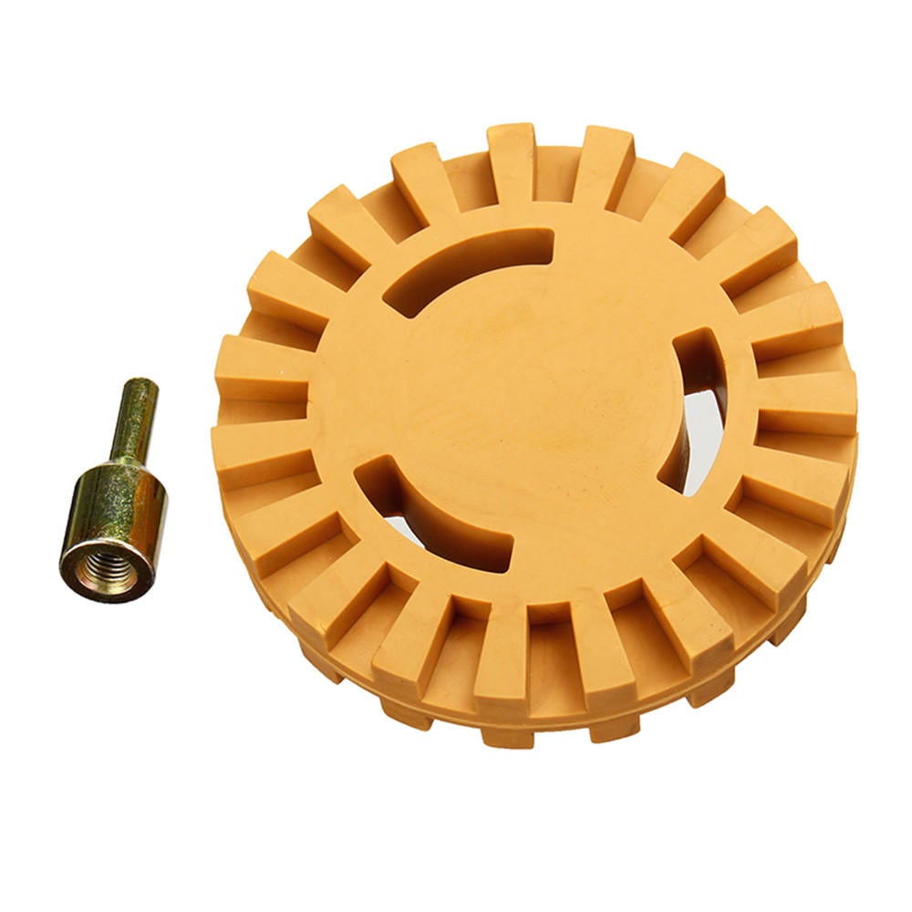 21mmx99mm Rubber Eraser Wheel Decal Removal Eraser Wheel 4 Inch Pneumatic Tools Rubber Replacement Accessories