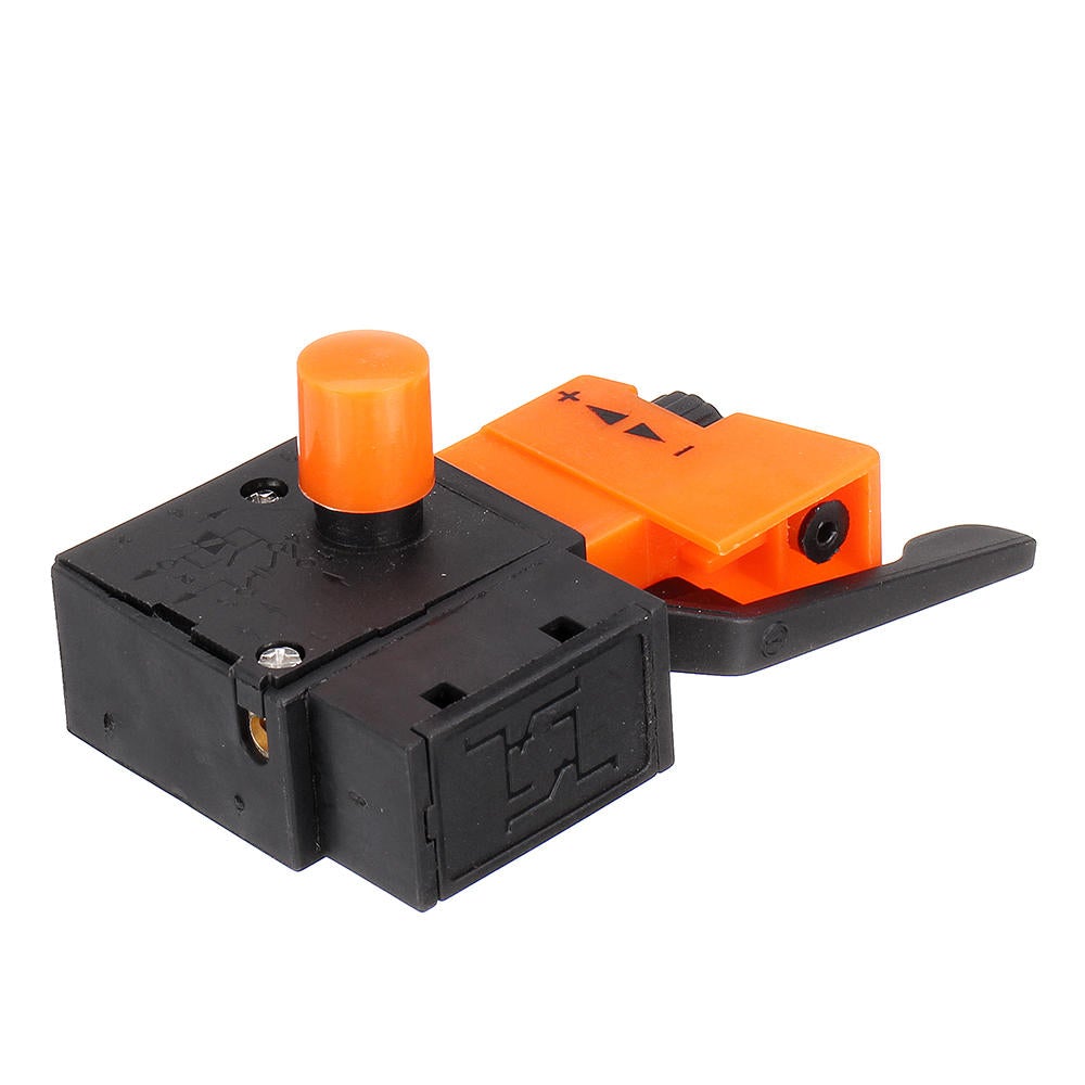 Lock On Power Tool Electric Drill Speed Control Trigger Push Button