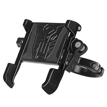 63.3-93.6mm Bike Phone Holder Aluminum 360 Rotation Bicycle Handlebar Phone Navigation Mount