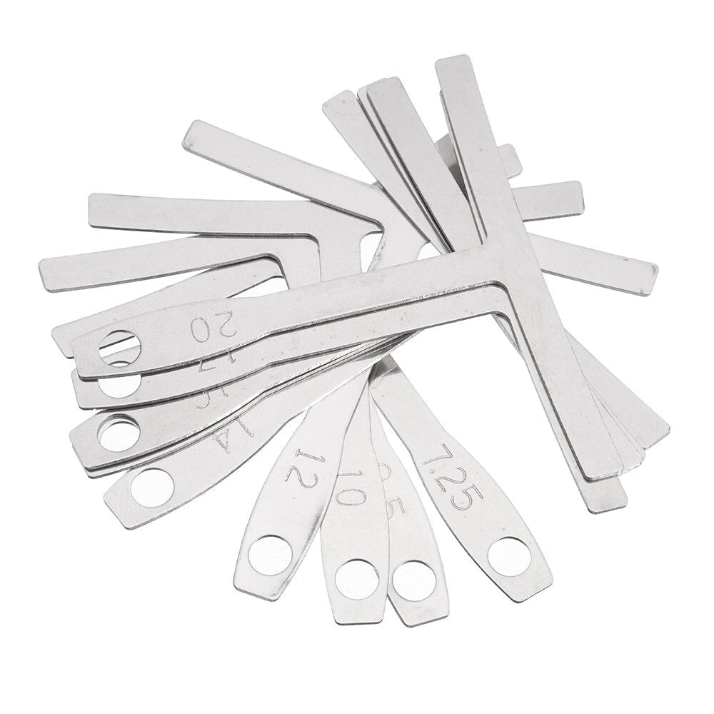 25PCS Guitar Tool Kit Repairing Maintenance Tools String Organizer Action Ruler Gauge Measuring Tool